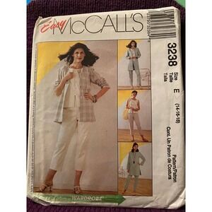 McCalls 3238 suit sewing pattern sz 14 16 18